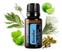 1x Breathe (blend Respiratório) 15ml + 2 Peppermint (15ml) Originais